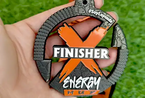 Medalla del reto Energy Mud