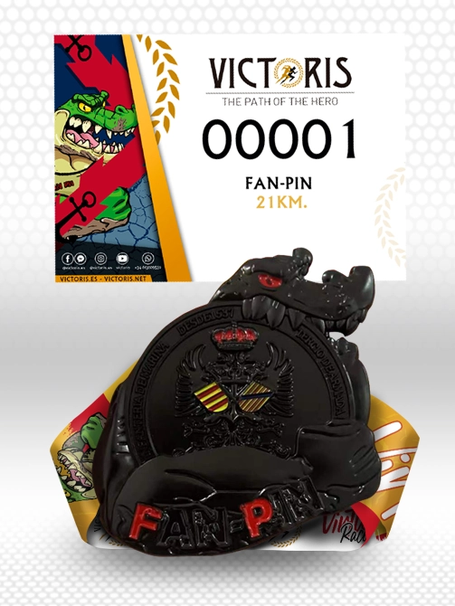 Pack de carrera con medalla y honeycomb de Fanpin Race