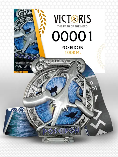 Pack medal de Reto de Poseidón