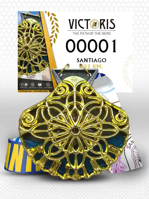 Pack medal de Camino de Santiago