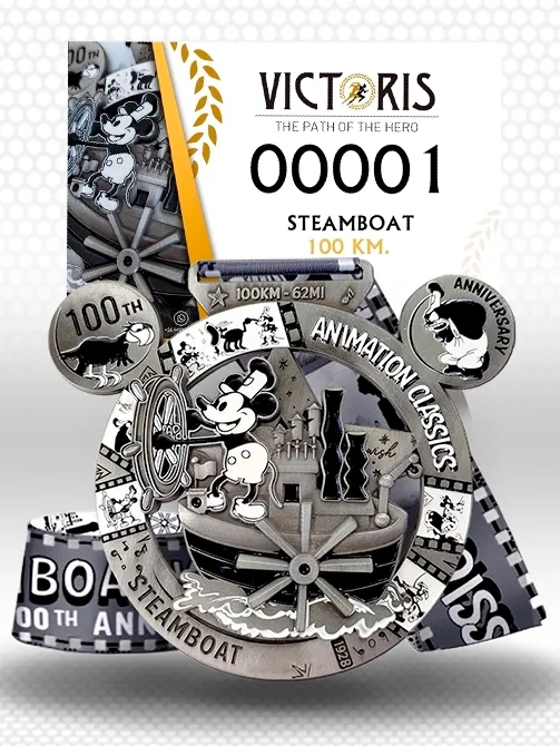 Pack medal de Reto SteamBoat